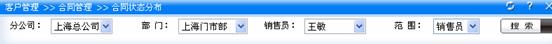 合同状态分布